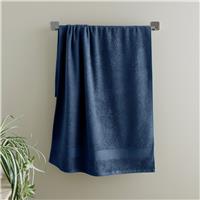 Catherine Lansfield Anti Bacterial Bath Sheet - Navy