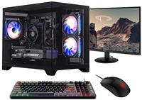 Stormforce AMD Ryzen5 16GB 1TB Desktop PC & 25in Monitor