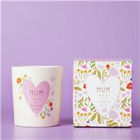 Widdop Love Life Message Ceramic Candle 190G - Mum