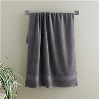 Catherine Lansfield Anti Bacterial Bath Towel - Charcoal