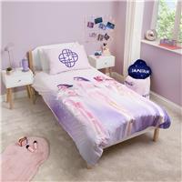 KPop Demon Hunters Kids Lilac Bedding Set - Single
