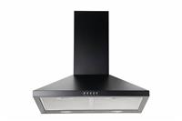 Bush BHD60CHB 60cm Angular Chimney Cooker Hood - Black
