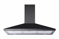Bush BHD90CHB 90cm Chimney Cooker Hood - Black