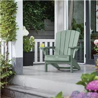 Keter Alpine Adirondack Chair - Vintage Green