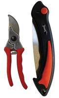 Wilkinson Sword Folding Pruner Saw & Bypass Pruner Set