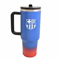 FC Barcelona Club Crest Blue and Red Thermal Flask - 1.18L