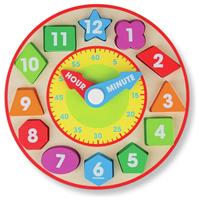 Melissa & Doug Shape Sorting Clock