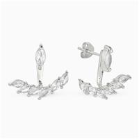 Revere Sterling Silver Marquise Stone Jacket Stud Earrings