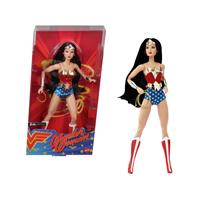 Barbie Wonder Woman Collectable Doll in Red and Blue Suit