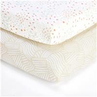 Tutti Bambini Cozee Crib 2pk Good Life Fitted Sheets