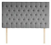 Silentnight Sassaria Small Double Headboard - Grey