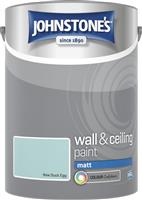 Johnstone's Wall & Ceiling Matt Paint 5L - New Duck Egg