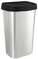 Curver Mistral 50 Litre Lift Top Bin - Silver