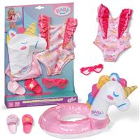 BABY born Unicorn Doll Swim Set