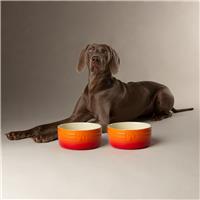 Scruffs Ceramic Dog Food and Water Bowl Set - Large