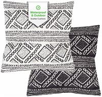 Streetwize Garden Aztec Diamond Chair Cushions - Pack of 2