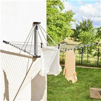 Argos Home 25m Wall Mounted Outdoor Airer