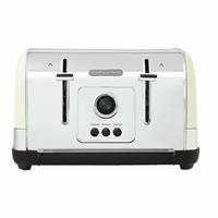 Morphy Richards 240132 Venture 4 Slice Toaster - Cream