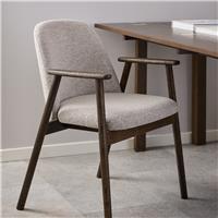 Furniture To Go Leo Pair of Fabric Dining Chairs - Beige