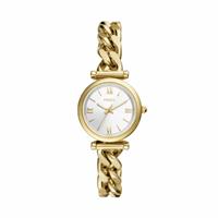 Fossil Carlie Gold Tone Stainless Steel Bracelet Watch