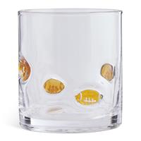 Argos Home Rugby Icon Soda Lime Glass Tumbler - 400ml