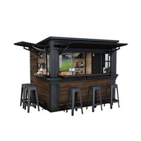 Keter Signature Outdoor Garden Bar - 7.61 x 6.89 ft