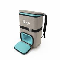 Ninja FrostVault Go Soft Cooler Backpack - 17L/24-Can/Beige