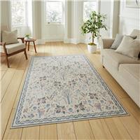 Think Rugs Versailles Blue Flatweave Rug - 61x230cm