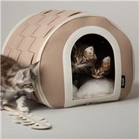 Scruffs Stockholm Felt Cave Cat Bed - Small.