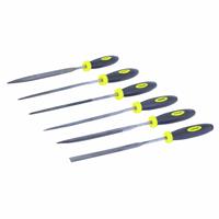 Rolson 6 Piece 140mm Needle File Set