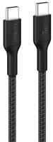 Belkin 2m 240W USB-C to USB-C Braided Cable - Black