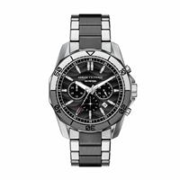 Armani Exchange Men's AX1973 Black and Silver Bracelet Watch
