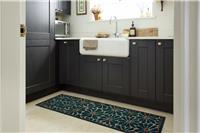 My Mat Boho Floral Short Pile Runner - 50x150cm