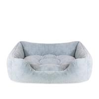 Rosewood Pet Fur Box Bed Blue - Large