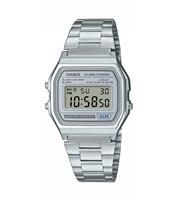 Casio Grey Case Vintage Stainless Steel Digital Watch