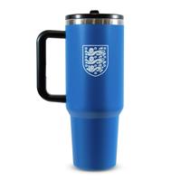 England FA Three Lions Blue Thermal Flask - 1.18L