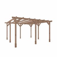 Mercia Traditional Garden Pergola - 13 x 13ft