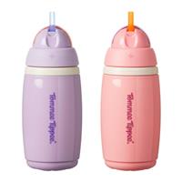 Tommee Tippee Insulated Active Straw Cup Toddler Bottle x2