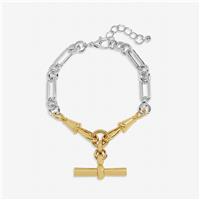 Inicio Duotone T-Bar Bracelet In Gift Pouch