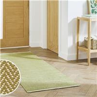 Argos Home Herringbone Green Cotton Runner - 66x200cm
