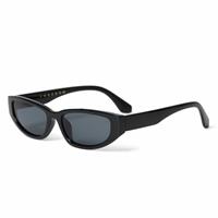Freedom Black Slim Cateye Sunglasses