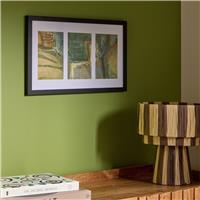 "Habitat Single Mount Triple Black Photo Picture Frame - 4x6"""