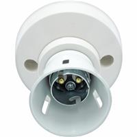Luceco BG Batten Lamp Holder - White