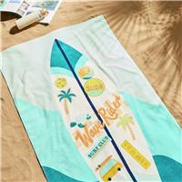 Argos Home Surfboard Novelty Beach Towel - Teal