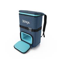Ninja FrostVault Go Soft Cooler Backpack - 17L/ 24-Can/ Blue