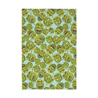 Shrek Face Fleece Throw - Green - 150x100cm