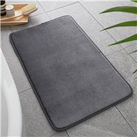 Catherine Lansfield Anti Bacterial Charcoal Bath Mat-50x80cm