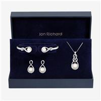 Jon Richard Pearl and Crystal Infinity Trio Set