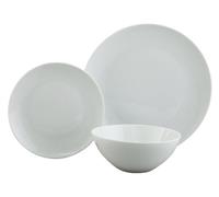 Argos Home Coupe 12 Piece Porcelain Dinner Set - Super White