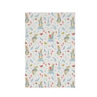 Peter Rabbit Fleece Throw - White - 150x100cm